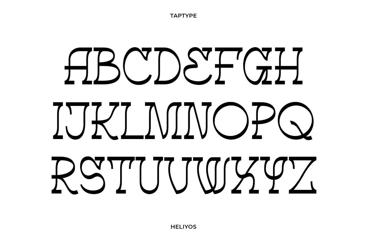 Heliyos - Slab Serif Display Font, a Slab Serif Font by Vesvocrea (Photo 6 of 13)