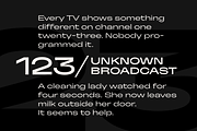 Cranch Font Family, a Sans Serif Font by Arbuz (Thumbnail 7 of 11)