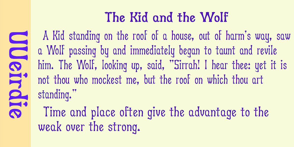 Uueirdie, a Handwritten Font by Ingrimayne Type (Photo 7 of 7)