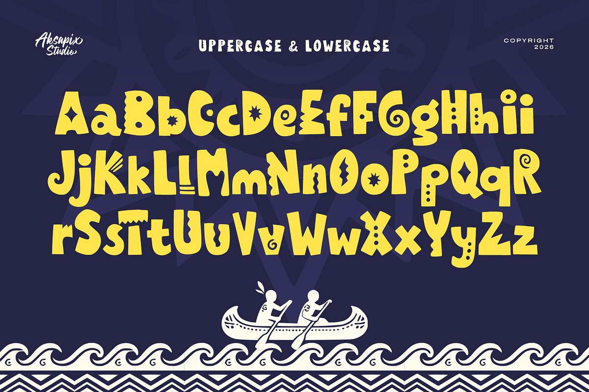 Biku Socha - display font, a Handwritten Font by Aksapix Studio (Photo 2 of 8)