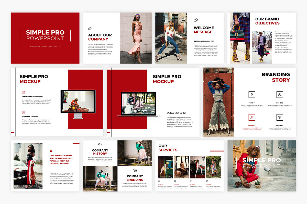 Simple PRO PowerPoint, a Presentation Template by Wipavee (Photo 3 of 9)