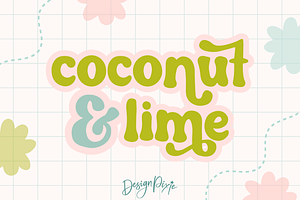 Coconut And Lime Font