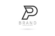 P logo designed, a Branding & Logo Template by Logocreative (Thumbnail 3 of 3)
