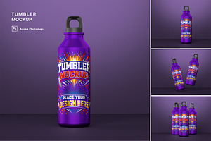 High Quality Tumbler Mockup