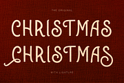 Snow Lits Christmas Holiday Display, a Font by Cloverons (Thumbnail 7 of 13)