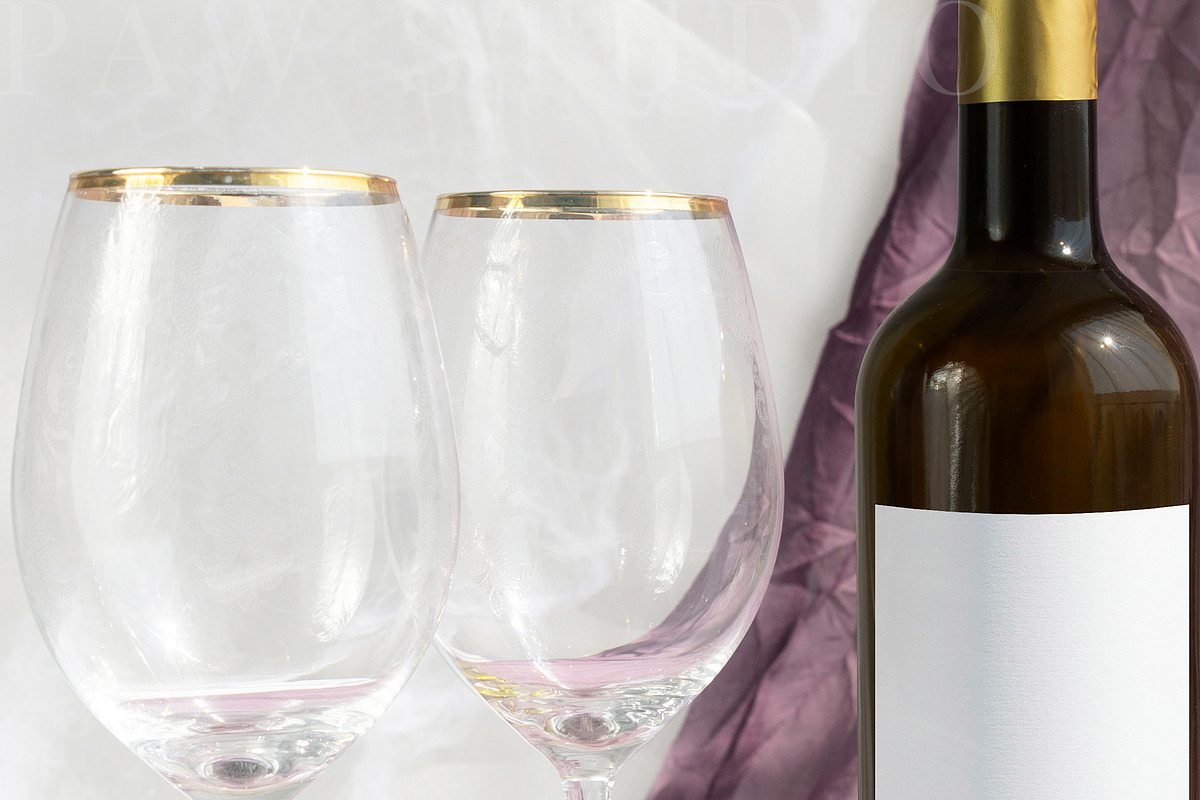 Halloween Bottle Mockup Label fall, an Advertising Mockup by PawMockups (Photo 3 of 10)