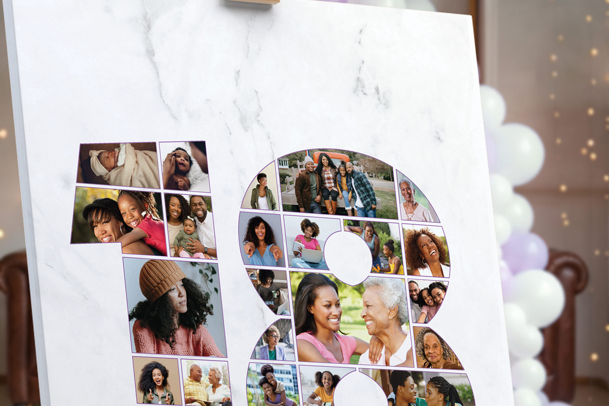 18th Birthday Photo Collage Poster, a Poster Template by Godserv Designs (Photo 11 of 14)