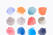 Big set watercolor vector stains, a Texture Graphic by Ibrin's Shop (Thumbnail 6 of 14)