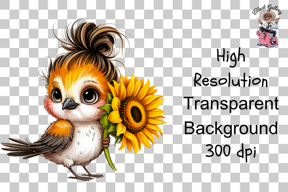 Bird Sublimation PNG Bundle, a Graphic by Clipart Bloom (Photo 8 of 11)