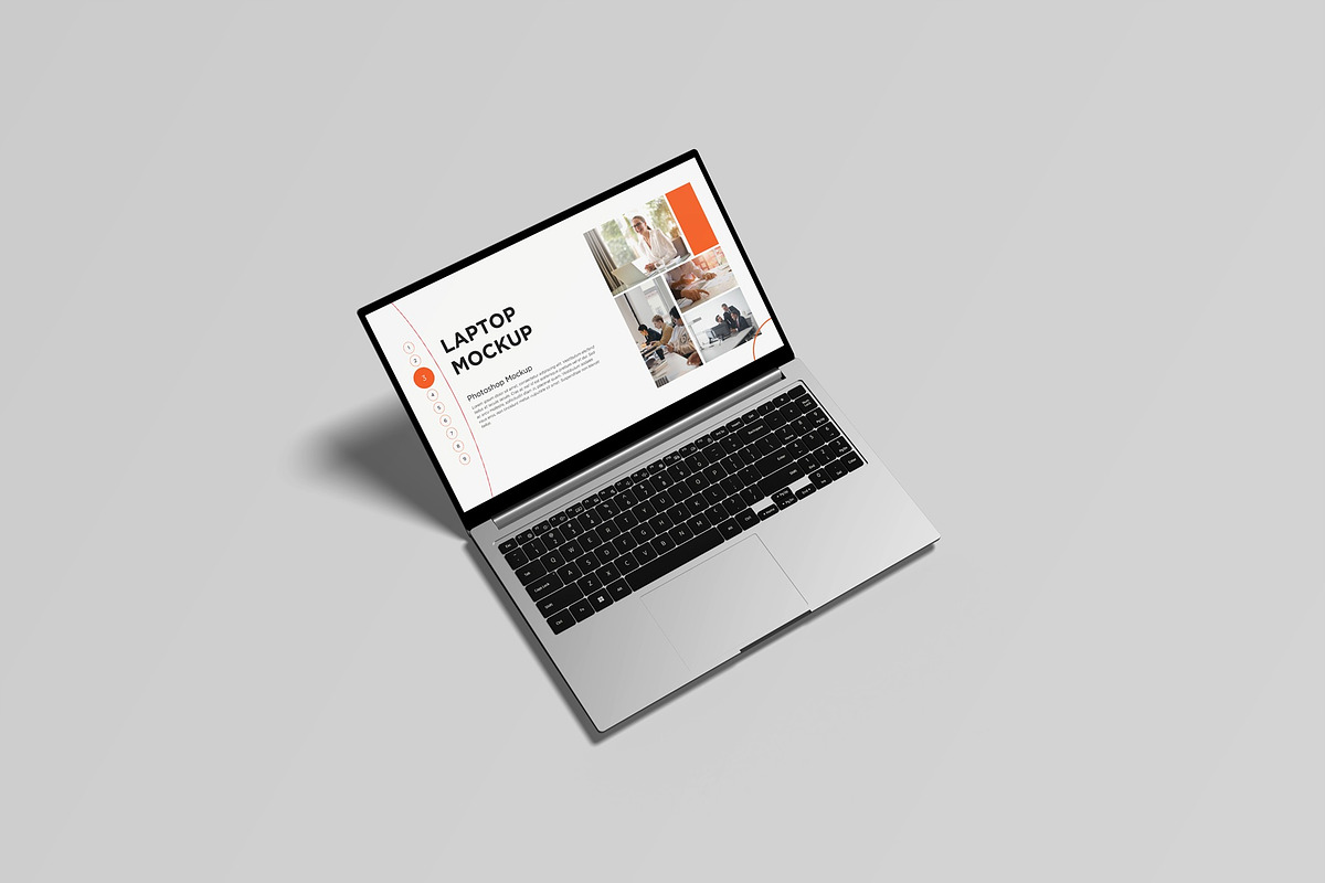 Laptop Presentation Mockup, a Mac Mockup by Graphic Deal (Photo 4 of 12)