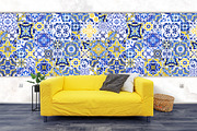 Portuguese Azulejos Tiles & Patterns, a Pattern Graphic by ilonitta (Thumbnail 11 of 17)