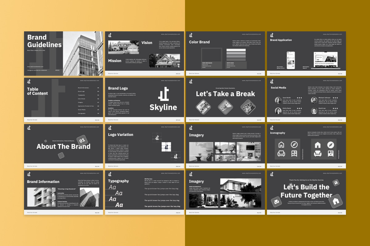 Brand Guideline Presentation V2, a Presentation Template by productype1 (Photo 4 of 4)