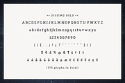 Dissimo Font Family (8 fonts), a Font by Verg Shop (Thumbnail 5 of 24)