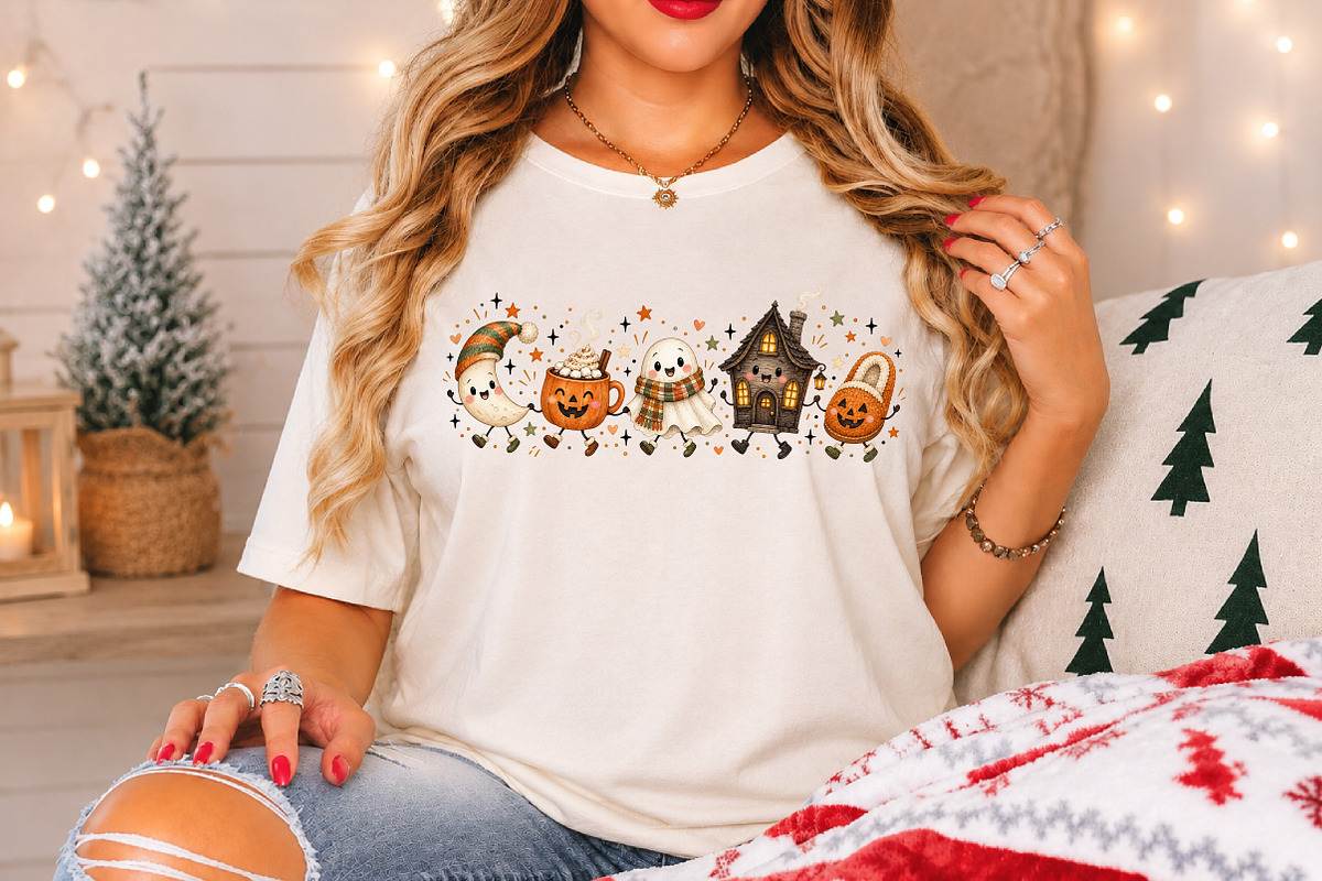 Halloween Characters Doodle PNG, a Seasonal Illustration by Rose Art (Photo 4 of 4)