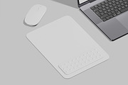 Mouse Pad Mockup, a Wearable Device Mockup by Unerispace (Thumbnail 3 of 5)
