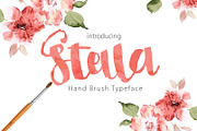 Stella script typeface, a Script Font by Olexstudio (Thumbnail 1 of 5)