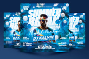 Summer Break Party Flyer Template, a Flyer Template by RTXdesinger99 (Thumbnail 1 of 3)