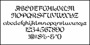 Personal Invitation JNL, a Script Font by Jeff Levine Fonts (Thumbnail 3 of 5)