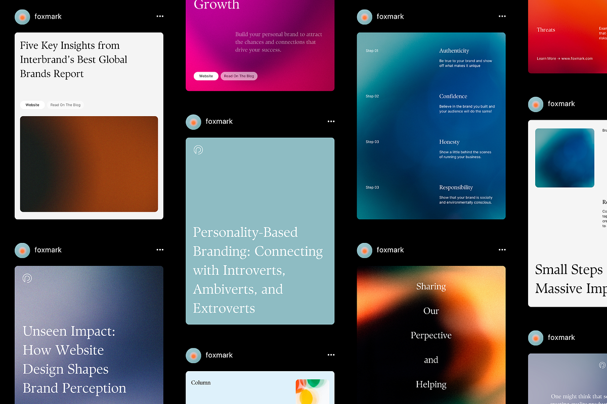 Editorial Gradient Templates | Canva, a Social Media Template by Studio Provo (Photo 1 of 5)