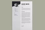 Resume/CV Template | Word & Canva, a Resume Template by HiveArts (Thumbnail 4 of 6)