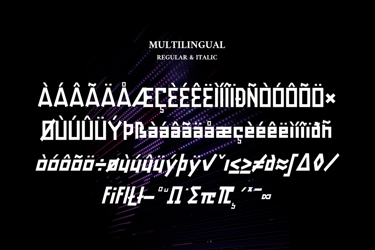 Boxarone Cyberpunk Display Font, a Sans Serif Font by mesuka (Photo 6 of 6)