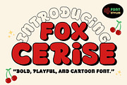 Fox Cerise : 4 Font Styles, a Handwritten Font by Fox7 By Rattana (Thumbnail 1 of 13)