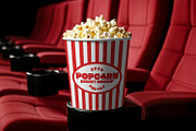 Popcorn Bucket Mockup, a Cups & Container Mockup by Nathatype (Thumbnail 2 of 9)