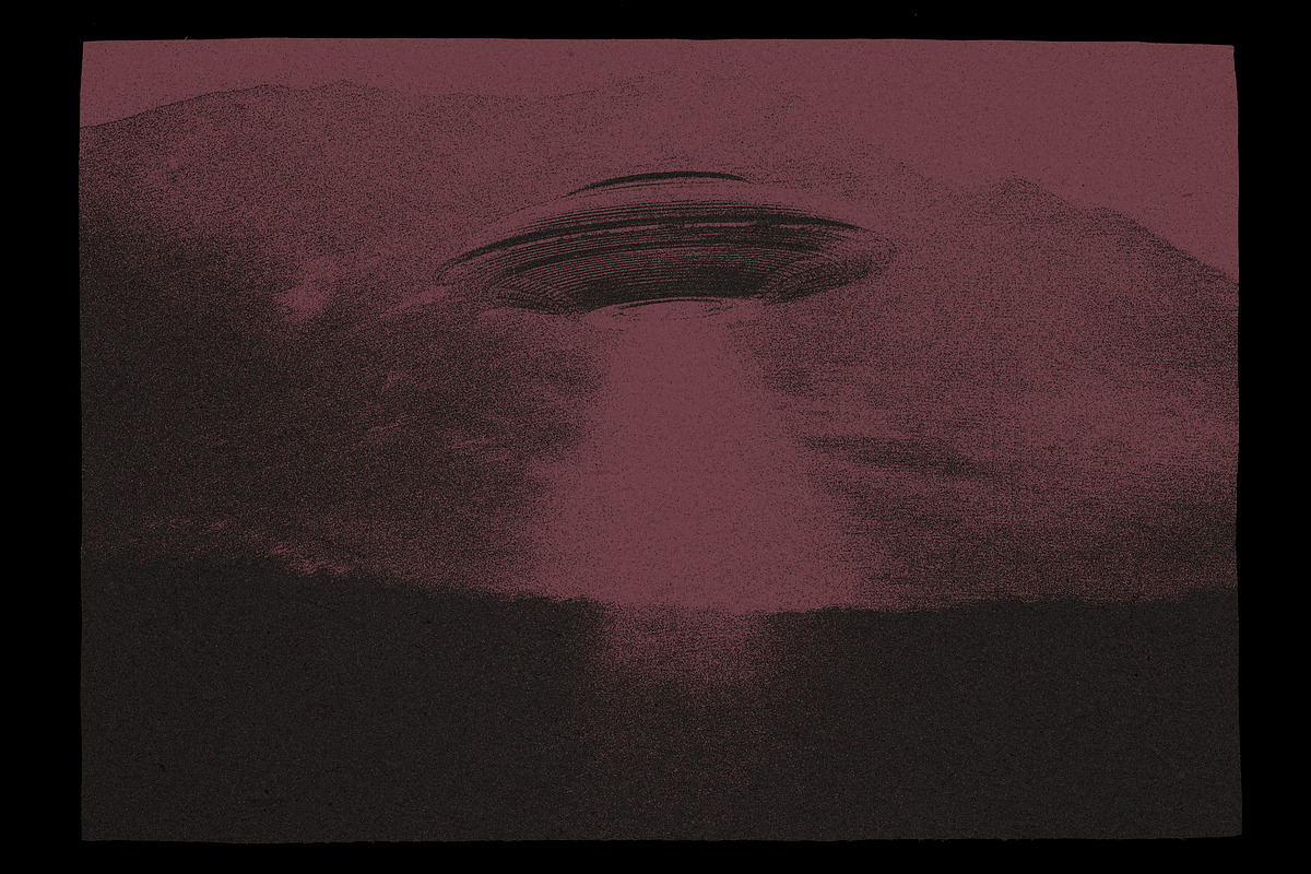 Blurred Photocopier Print Effect, a Texture Graphic by B/B STUDIO (Photo 7 of 9)