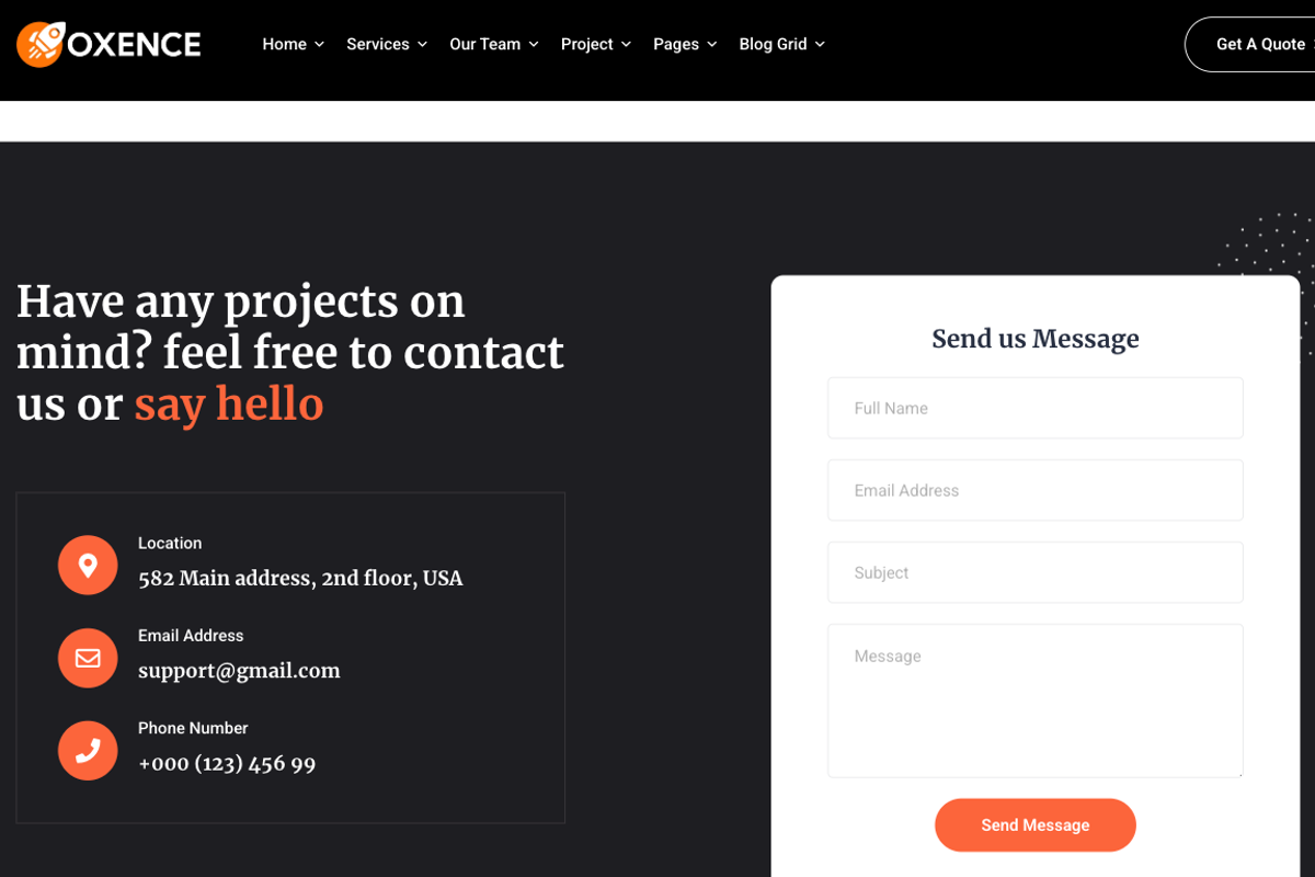 Web Design Agency Elementor WordPres, a WordPress Template by UInstrument (Photo 12 of 12)
