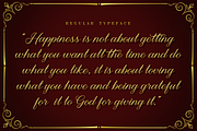 Meighan Script, a Script Font by Lettersams (Thumbnail 7 of 9)