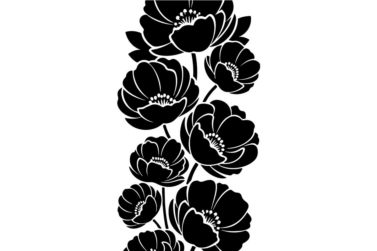 Decorative Flower Panel Vector, an Object Graphic by Designer_Momina (Photo 4 of 19)