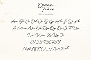 Ocean Trace, a Script Font by Letterara (Thumbnail 10 of 13)