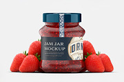 Jam Jar Mockup, a Product Mockup by OneVectorStock (Thumbnail 2 of 2)