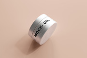 Aluminum Cosmetic Jar Mockups, a Cups & Container Mockup by pmvch (Thumbnail 8 of 21)