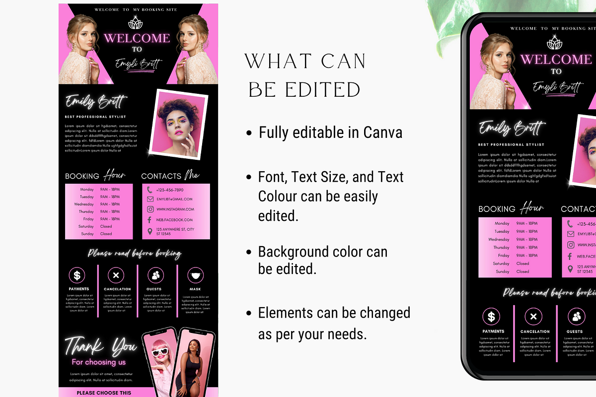 Acuity Scheduling Template, a Templates & Theme by TimCanvaTemplate (Photo 3 of 5)