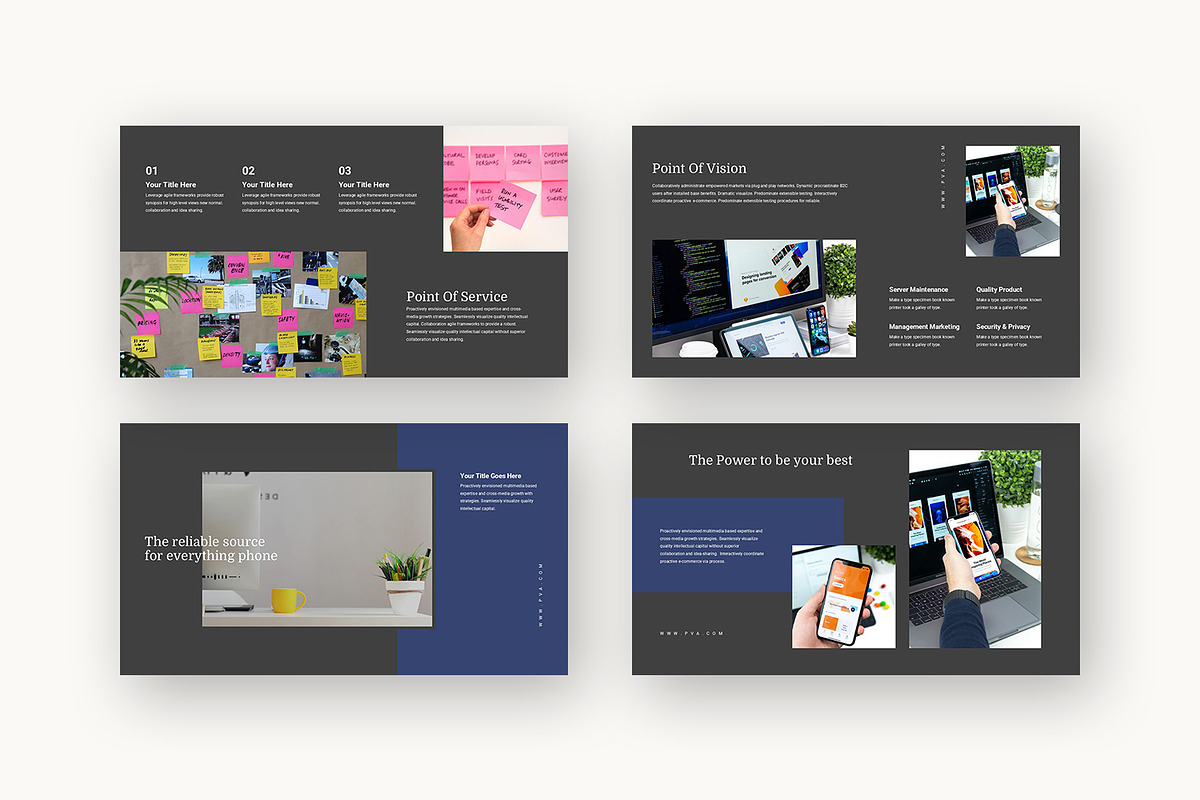 Pva : App Biz Promo Powerpoint, a Presentation Template by Punkl Camp (Photo 15 of 16)