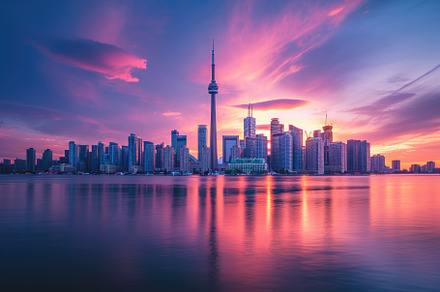 A stunning sunset casts a warm glow, a Photo by Iftikhar Alam