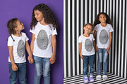 100 Kid's T-Shirt Mock-Up 2018 #22, a Shirt Mockup by Freeman Studio (Thumbnail 74 of 107)