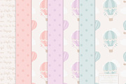 Pastel Balloons and Papers, an Illustration by Amanda Ilkov (Thumbnail 5 of 5)