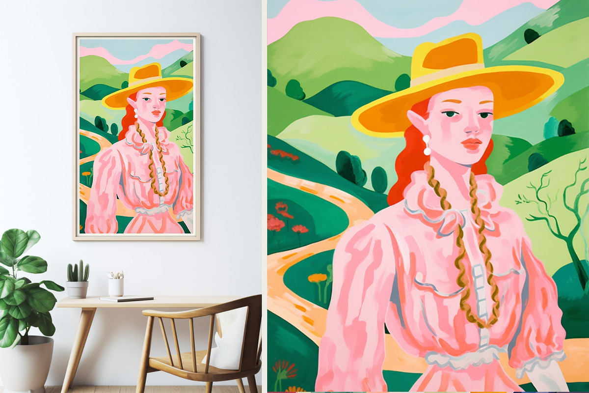 8 Happy Muti-color wall art print 2, a Decorative Illustration by ARTOZEN DIGITAL (Photo 3 of 16)