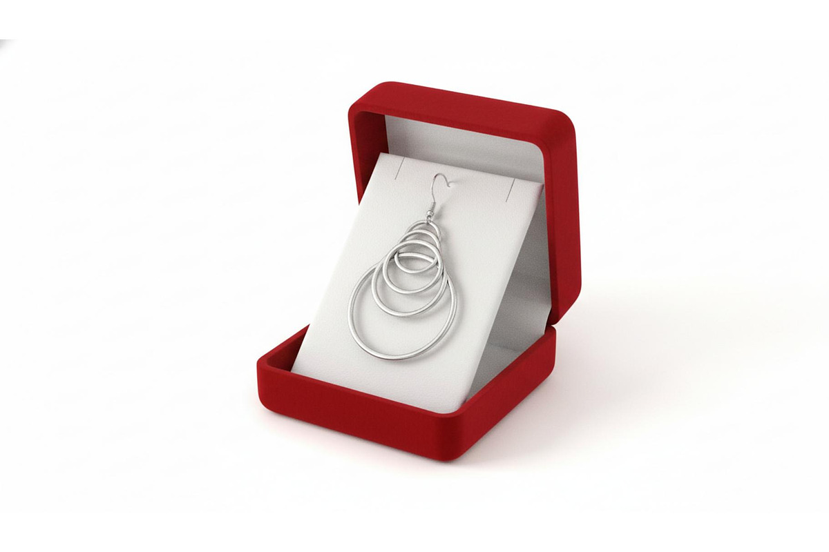 Elegant Earring, an Object Graphic by Designer_Momina (Photo 2 of 5)