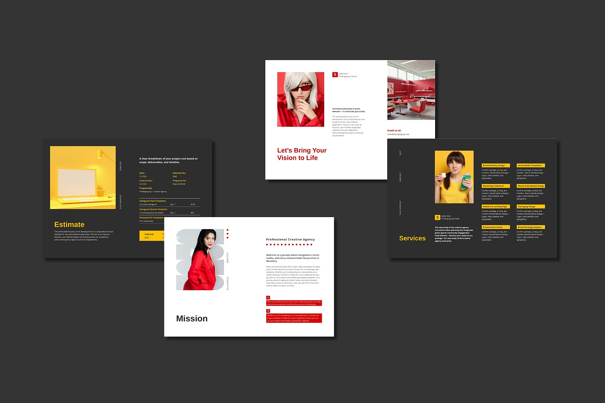 Service and Pricing Guide Template preview 3