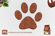 Cocoa Text Effect Photoshop Action, an Action Add-On by DESIGNAVO (Thumbnail 2 of 3)