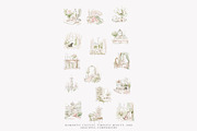 chateau art vintage chateau png, a Decorative Illustration by Patishop Art (Thumbnail 16 of 16)