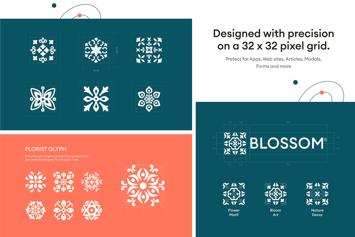 75 Florist Icons, a Solid Icon by Prosymbols (Photo 4 of 6)