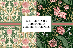 William Morris Patterns Floral