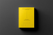 Premium Embossed Book Cover Mockup, a Books & Magazine Mockup by Design Squad (Thumbnail 1 of 3)