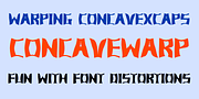 Concavex, a Sans Serif Font by Ingrimayne Type (Thumbnail 7 of 7)
