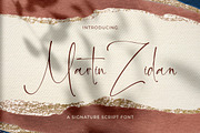 Martin Zidan - Signature Script Font, a Script Font by StringLabs (Thumbnail 1 of 10)