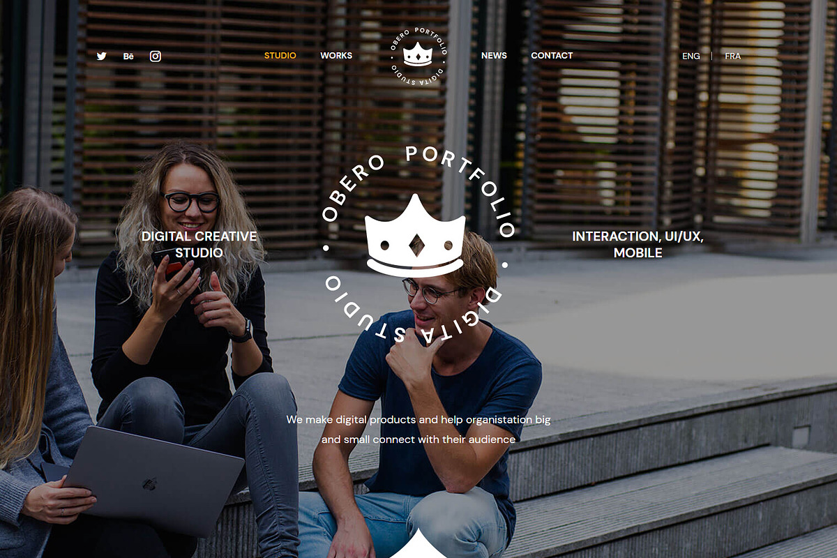 Digital Agency HTML Template - Obero, a Bootstrap Template by HasThemes (Photo 2 of 3)